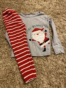 Pijama de Navidad Just One You manga larga para Santa talla 4T - Imagen 1 de 3