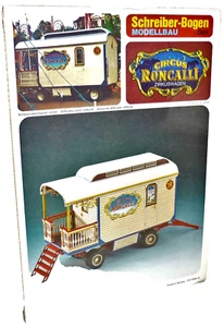 + KARTONMODELLBAU ZIRKUSWAGEN Circus Roncalli  SCHREIBER-BOGEN 72468 - Bild 1 von 2
