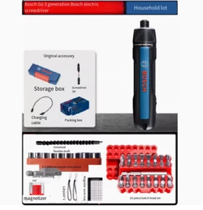 NEW Bosch GO 3 Professional Kit Lithium-ion Cordless Screwdriver+33PC parts - Picture 1 of 15
