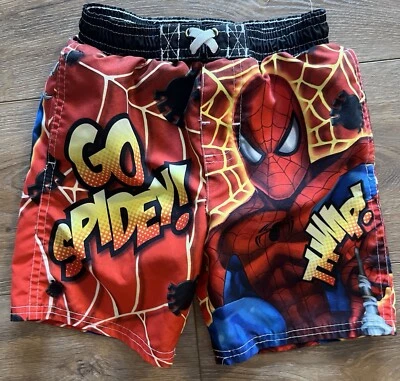 Marvel: Spiderman Boys 18 Months Swim Trunks  - Image 1 of 2