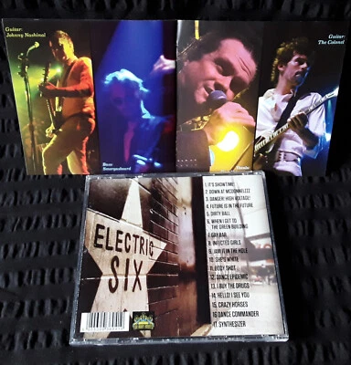 ELECTRIC SIX - Absolute Pleasure - Live. SHIPPING INCLUDE TRACKING NUMBER - Bild 1 von 2