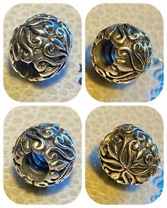 Trollbeads Original Vintage Sterling Silver Bead pre 2004 Retired Rare And HTF