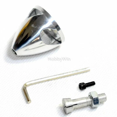 3 Bladed Aluminum Spinner 1.5in /38mm for 3mm shaft motor RC Model Airplanes - Image 1 of 4