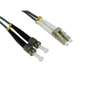 20 Meter Duplex Fiber OPtic Cable LC / ST 50/125 - Orange - Picture 1 of 2