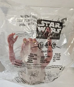 Topper tazza esclusivo Star Wars Episodio 1 Pizza Hut 1999 - VASO BARATTOLO BINKS sigillato - Foto 1 di 7
