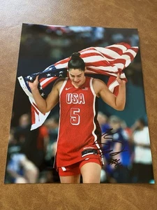 Kelsey Plum Signed Los Angeles Sparks 8x10 Photo Autograph Rare WNBA USA 🇺🇸 - Picture 1 of 1
