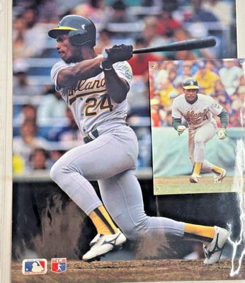 Ken Griffey Jr David Justice Frank Thomas Rickey Henderson  Rookie 90s Baseball - Image 1 of 4