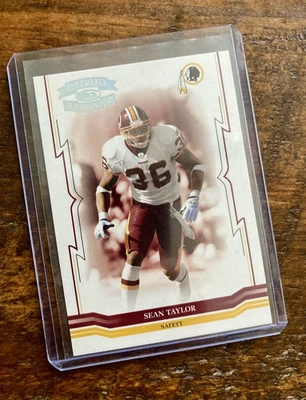 RARE 2005 Donruss Throwback Threads Silver Holofoil /150 Sean Taylor #147 - Image 1 of 2