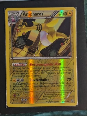 Pokemon TCG Ampharos 40/124 Dragons Exalted - Image 1 of 2