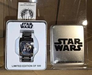 Reloj Star Wars 2010 Jedi Mickey Vs Boba Fett Walt Disney limitado a 500 - RARO - Imagen 1 de 16