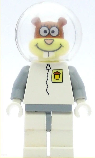 LEGO SpongeBob SquarePants Minifigure Sandy Cheeks (Genuine) - Image 1 of 1