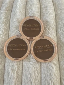 3 Revolution Makeup Ultra Cream Bronzer Medium (0.24oz/6.7g) New!! - Picture 1 of 2