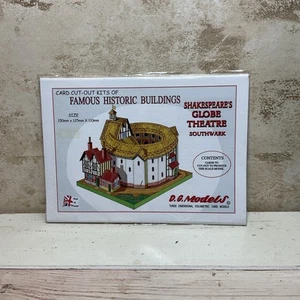 D.G. MODELS Card Kit, Shakespeare’s Globe Theatre Southwark - Picture 1 of 2