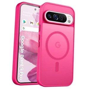 Phone Case, Compatible with Magnetic, for Google Pixel 9/9 pro neon pink - Zdjęcie 1 z 7