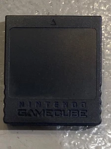 Nintendo GameCube Memory Card 251 Clear Black GC Official DOL-014 From ☆◎Japan◎☆ - Bild 1 von 2