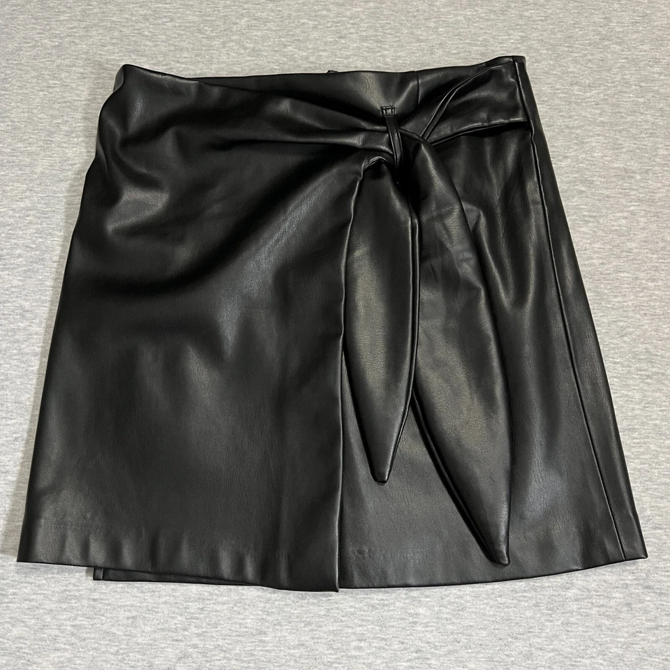 Jason Wu искусственной кожи надежном юбка женщин маленький черный мини современный городской роскошь - Изображение 1 из 4