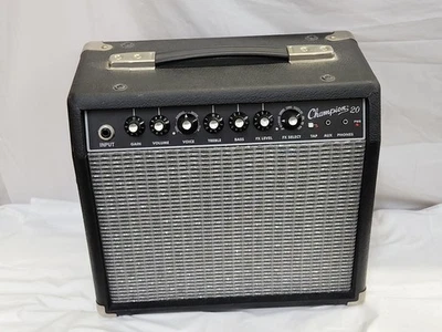 Fender Champion 20 Electric Guitar Amplifier 70 Watt Used Clean Tested Works   - Image 1 of 4