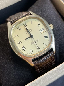 Rare Vintage Men's Omega Seamaster Deville Ref. 196.0098 10K Gold-Filled - Picture 1 of 11