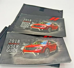 OEM 2018 Dodge Journey User Guide with Quick Reference Guide & Holder - Picture 1 of 8