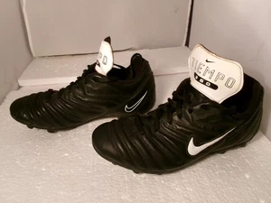 Zapatos de fútbol vintage 2000 Nike Tiempo 650 botines talla 6 Y (juventud) 117295-011 - Imagen 1 de 12