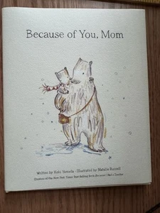 Because of You Mom Book by Kobi Yamada, Perfect Gift for Mothers - Picture 1 of 4