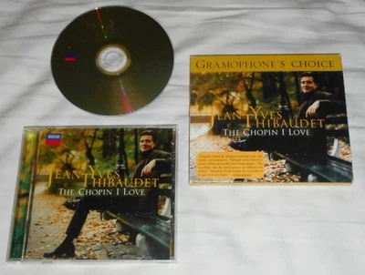 CHOPIN: Jean-Yves Thibaudet | The Chopin I Love SIGNED CD 1999 Decca Foto 1 de 4