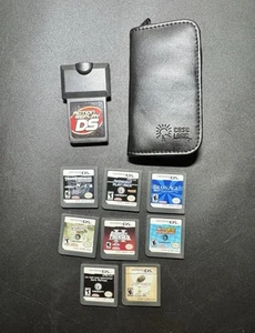 Nintendo DS Game Bundle 8 Games & Action Replay Adapter & Game Case - Picture 1 of 4