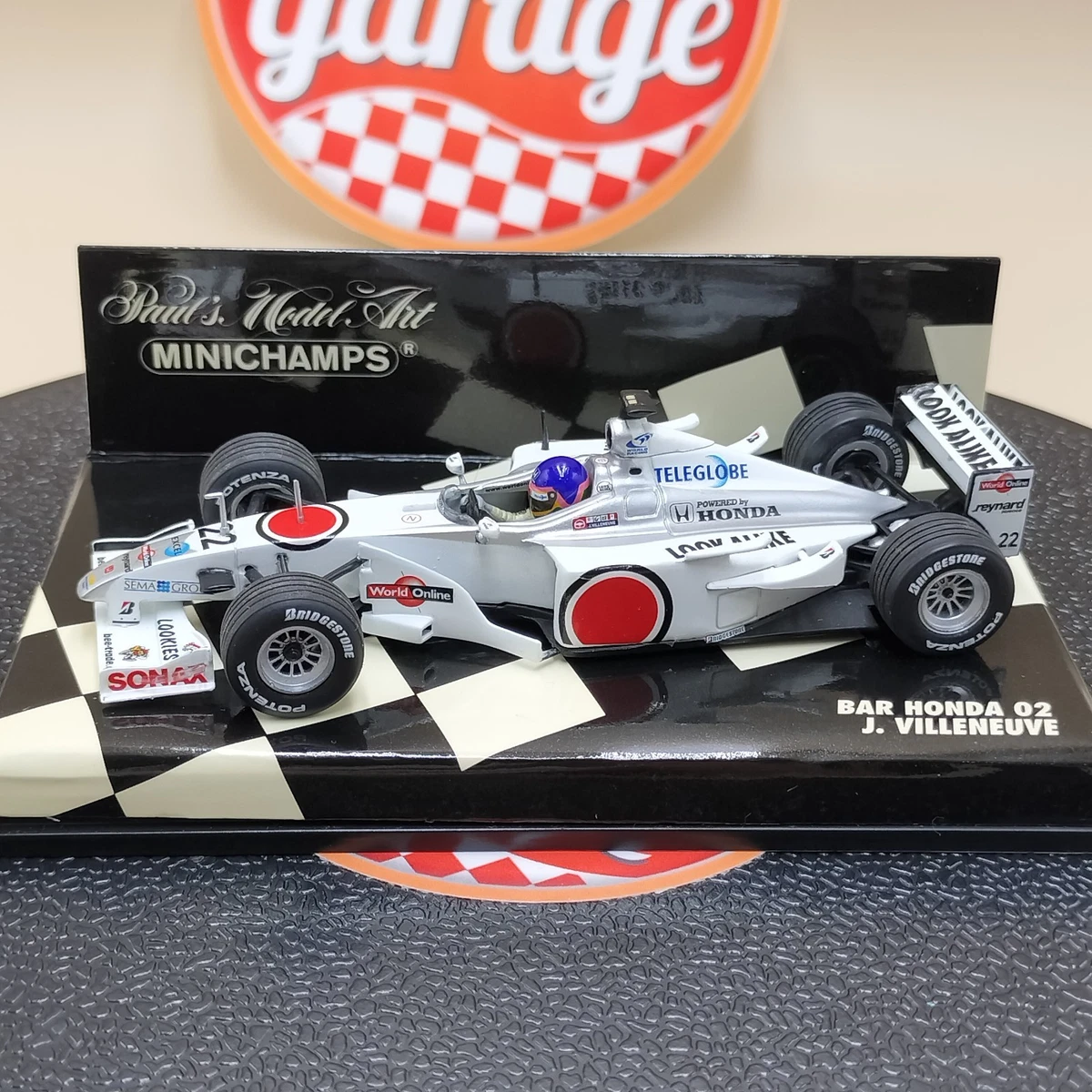 ミニチャンプス1/43　Ｆ１2003年BARホンダ ミニチャンプス1/43 F12003年BARホンダ MINICHAMPS BAR 1:43 Diecast