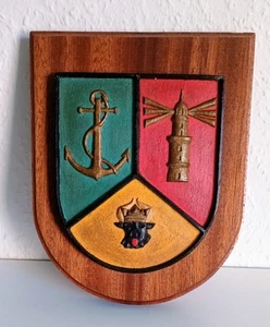 Wappen Marine Marinestützpunkt Warnemünde Hohe Düne - Bild 1 von 1