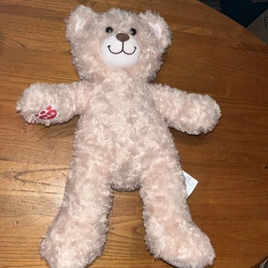 Build A Bear Workshop Stofftier 17 Zoll Teddybär Plüschtier beige flauschig - Bild 1 von 6