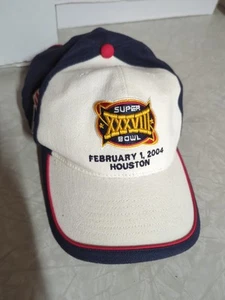 February 1,2004 Super Bowl Houston NFL hat - Picture 1 of 6