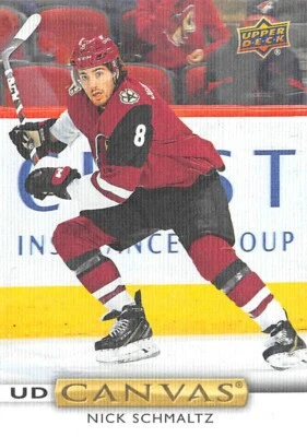 2019-20 Upper Deck Canvas #C72 Nick Schmaltz - Image 1 of 2