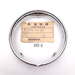 Cerchio faro Honda Cub C50 C70 C90 P/N 33101-041-023 - Foto 1 di 8