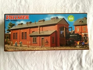 ✅Cobertizo de locomotoras Vollmer 3480 H0/1:87 1 unidad - NUEVO (EW214-19R8/16) - Imagen 1 de 3