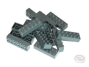 LEGO Classic - 13 x Bricks - 2x6 - Dk Blu Grey - New - (2456) - Picture 1 of 2