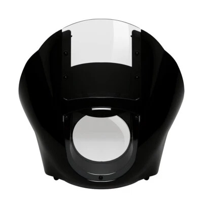 Black Quarter Fairing Clear Windshields Fit For Harley Sportster 1200 88-12 Dyna - Изображение 1 из 4