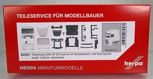 Herpa 084581 Fahrerhaus DAF XF SC Euro 6 Windleitblech Dachspoiler 1:87 NEU - Picture 1 of 1