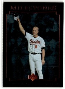 1996 Upper Deck Cal Ripken Jr  #1 Milestones Card FREE SHIP Orioles
