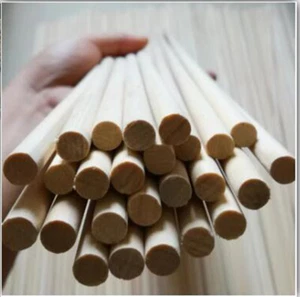 Archery Wooden Arrows Shaft OD8mm 8.5mm 9mm Indonesia White Wood Handmade DIY - Picture 1 of 10