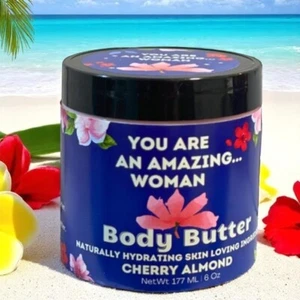 Amazing Woman Cherry Almond My Beauty Gift Box Body Butter - Picture 1 of 3