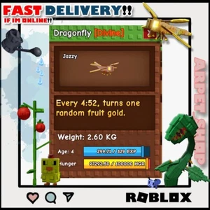 [🐶] Roblox CULTIVE UN JARDÍN | Libélula [Divina] | Rápido y Fácil 🌱 - Imagen 1 de 2