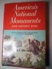 America's National Monuments and Historic sites Vintage 1960 w/Dustcover