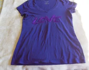 Express Women's Tee Shirt Size S 100% Cotton Sequinned - Picture 1 of 4