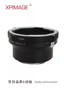 XPimage Verriegelungsadapter für Mamiya 645 M645 Objektiv auf Leica L TL CL SL Halterung Kamera - Bild 1 von 5