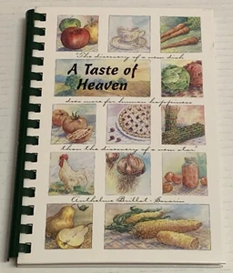 Vtg Praise Lutheran Church A Taste Of Heaven Cookbook Eagan Minnesota MN 2003 - Imagen 1 de 24