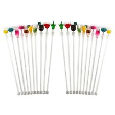 20Pcs Tropical Drink Stirrers Cocktail Drink Stirrers 9 inch Mixer Bar with8537