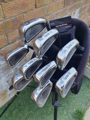 GENTS RIGHT HAND LYNX PARALLAX BLUE CAT IRONS REFURBISHED  - Image 1 of 4