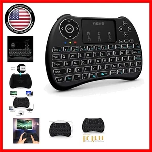 Compact Adjustable Wireless Keyboard with Backlight and Touchpad - Multi-Device - Picture 1 of 9