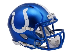 INDIANAPOLIS COLTS Riddell BLAZE Speed mini helmet - UNSIGNED - BRAND NEW IN BOX - Picture 1 of 6