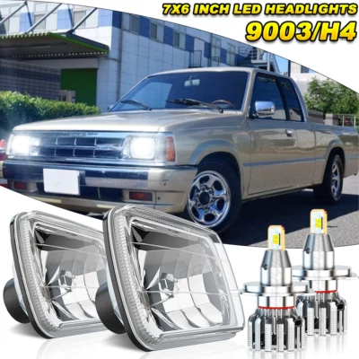 7x6 英寸 适用于雪佛兰 C10 C20 C30 K10 K20 K30 LED 车头灯 密封光束 — 第 1/4 张图片